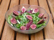 Mesclun aux figues et au magret séché Mesclun aux figues et au magret séché