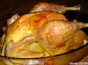 Poulet rôti à l'ail, au citron et au vin blanc Poulet rôti à l’ail, au citron et au vin blanc