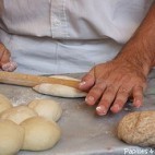 Façonnage de pains fendus