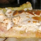 Tarte meringuée à la rhubarbe