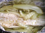 Papillotes de bar au fenouil Papillotes de bar (loup) au fenouil