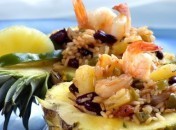 Régime : Wok d’ananas sucré salé pour Colette