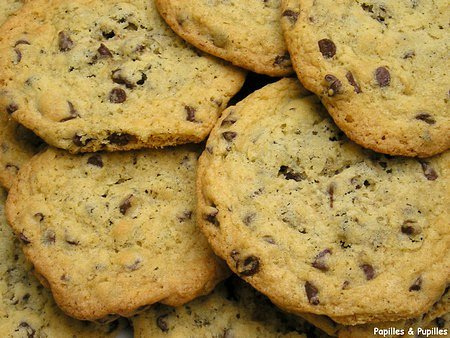 Cookies aux pépites de chocolat et aux flocons d