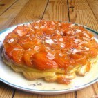 Tarte Tatin abricots lavande