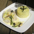 Filet de maigre au curry