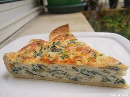 Tarte aux blettes et à la ricotta Tarte à la Ricotta et aux blettes