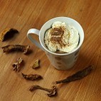Cappucino aux cèpes de Mercotte