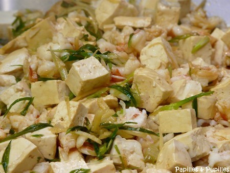 Tofu aux crevettes