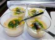 Velouté d’asperges blanches citronnées, pesto de persil façon Gontran Cherrier Velouté d’asperges blanches citronnées, pesto de persil façon Gontran Cherrier