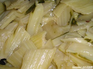 Blettes au jus