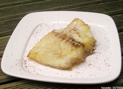 Filet de cabillaud juste rôti