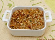 3db224b31dbda664d210ffde4efc5a78 Crumble de courgettes aux céréales et à la Féta