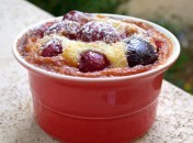 Mini clafoutis aux cerises Bigarreaux