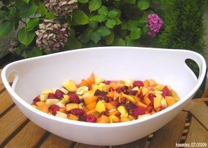 Salade de fruits qui fait dire hummmm version estivale Salade de fruits qui fait dire hummmm version estivale