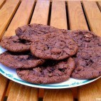 Biscuits double chocolat