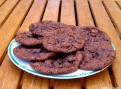 Biscuits double chocolat