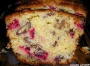 Cake aux noix et aux airelles