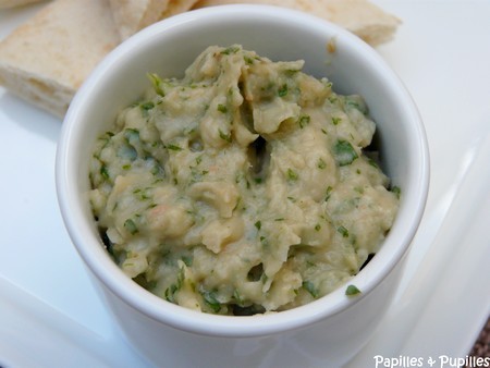 Houmous de haricots blancs au persil