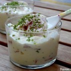 Verrines au saumon fumé et à la Ricotta