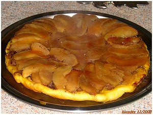 Tatin de magret aux pommes