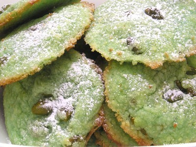 Cadeaux gourmands à faire soi même Cookies à la pistache