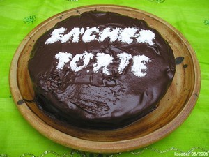Sachertorte KiKiVeutKiVientKuisiner, édition #9 Sachertorte