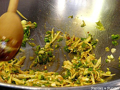 préparation de la sauce aigre douce