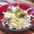 Carpaccio de fenouil au Parmesan