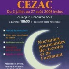 Nocturnes gourmandes des terroirs et de l’artisanat – Cézac