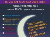 Nocturnes gourmandes des terroirs et de l’artisanat – Cézac