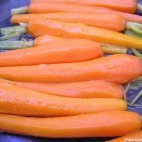 Carottes nouvelles glacées façon Joël Robuchon