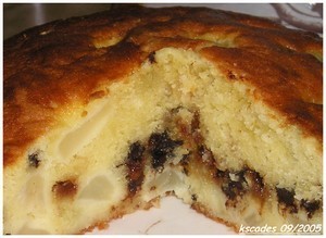 Gâteau rapide poires chocolat Gâteau rapide poires chocolat