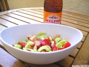 Salade toute simple au Melfor