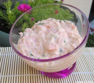 Rillettes aux deux saumons Rillettes aux deux saumons