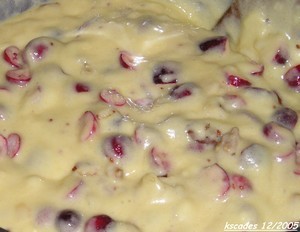 Cake aux noix et aux airelles