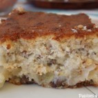 Gâteau léger aux poires et noisettes