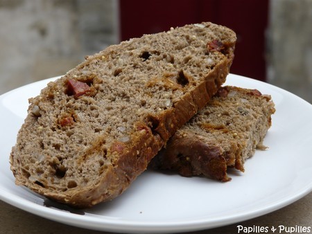 Pain Francine aux céréales et au chorizo