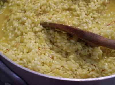 Risotto aux poires et au safran Risotto aux poires et au safran