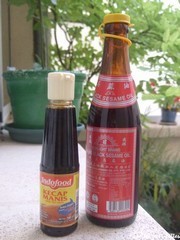 Légumes au wok tout simplement huile de sésame et Kecap manis