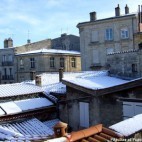 Bordeaux sous la neige