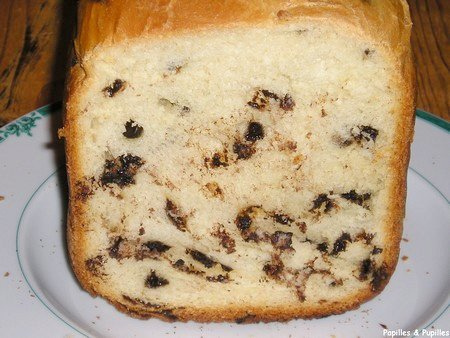Image Papilles et Pupilles - Pain de mie aux pépites de chocolat