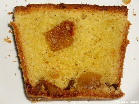 Image Papilles et Pupilles - Cake au gingembre confit