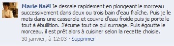 conseils pour le dessalage