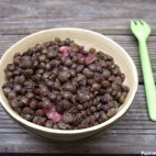 Salade de lentilles au magret séché et Verjus du Périgord