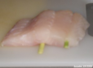 Papillotes de lieu à la citronnelle