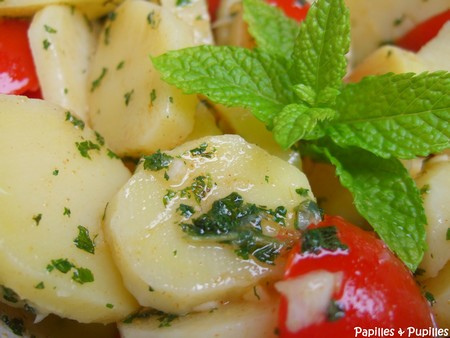 salade de pommes de terre comme là-bas dit