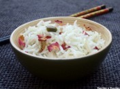 Riz parfumé aux pistaches d’Iran et aux pétales de roses