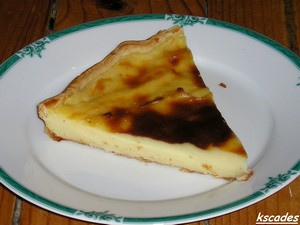 Flan pâtissier - Tarte au flan