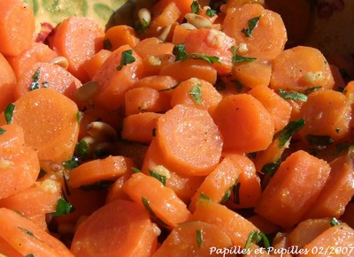 Salade de carottes à la Marocaine Salade de carottes à la Marocaine