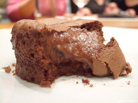 Image Papilles et Pupilles - Coulant au chocolat et aux truffes noires du Périgord